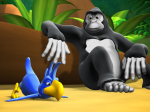 Kong and the Bird
